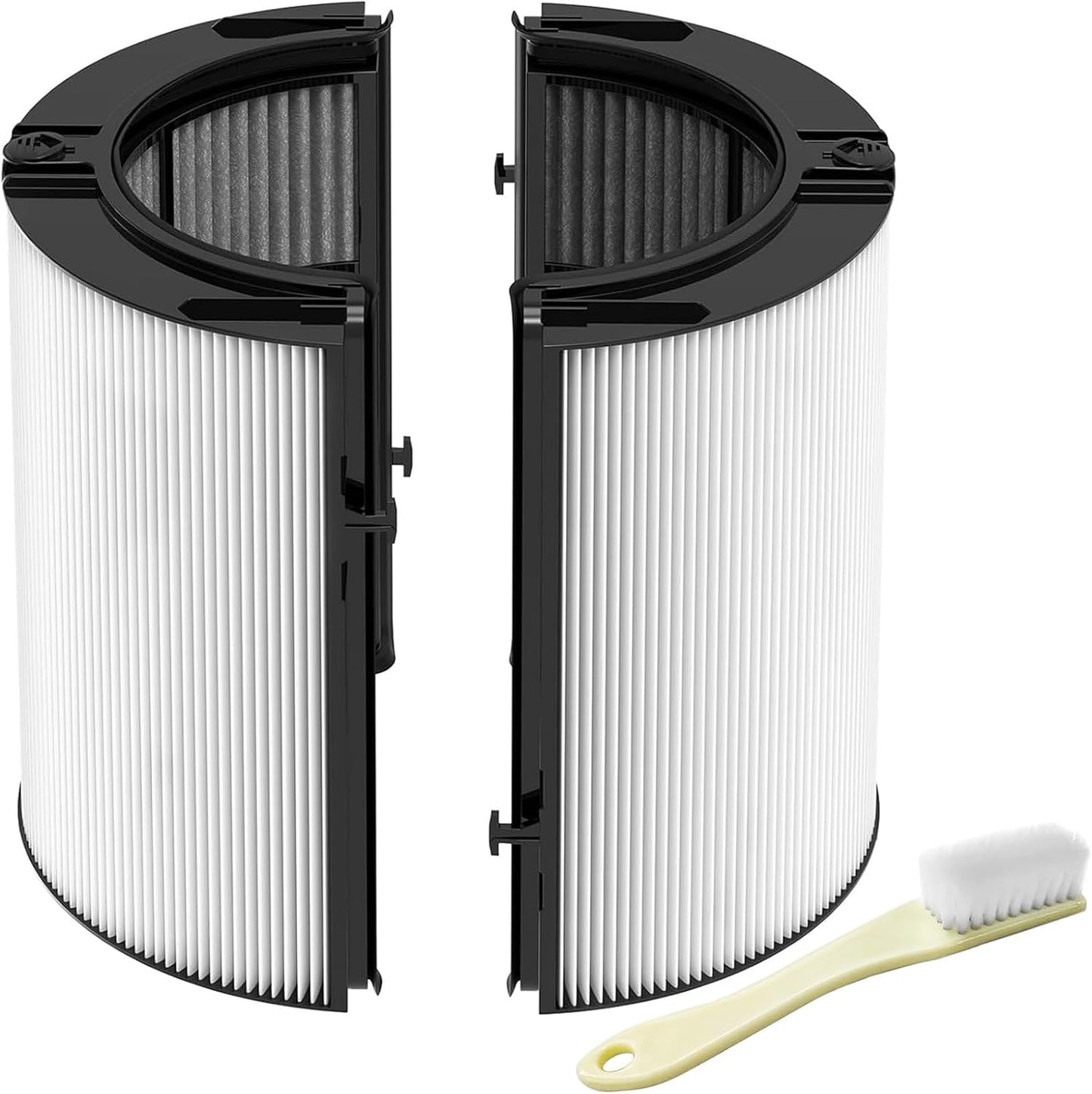 JORAIR 2 in 1 Filter Replacement Compatible with Dyson Air Purifier HP04 TP04 DP04 PH04 HP09 TP09 HP07 TP07 PH03 PH01,New Version H13 Grade True HEPA Filter & Activated Carbon Filter